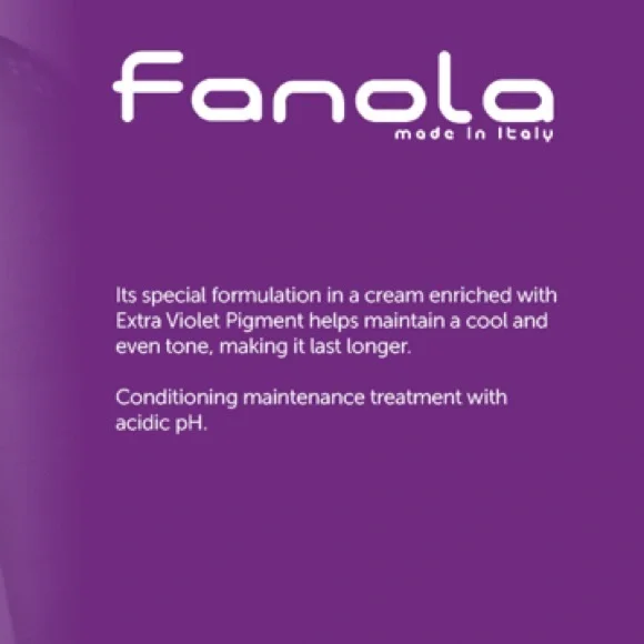 NEW [Fanola] No Yellow Mask 100 ml - Neutralize unwanted yellow/brassy tones! - Picture 4 of 6